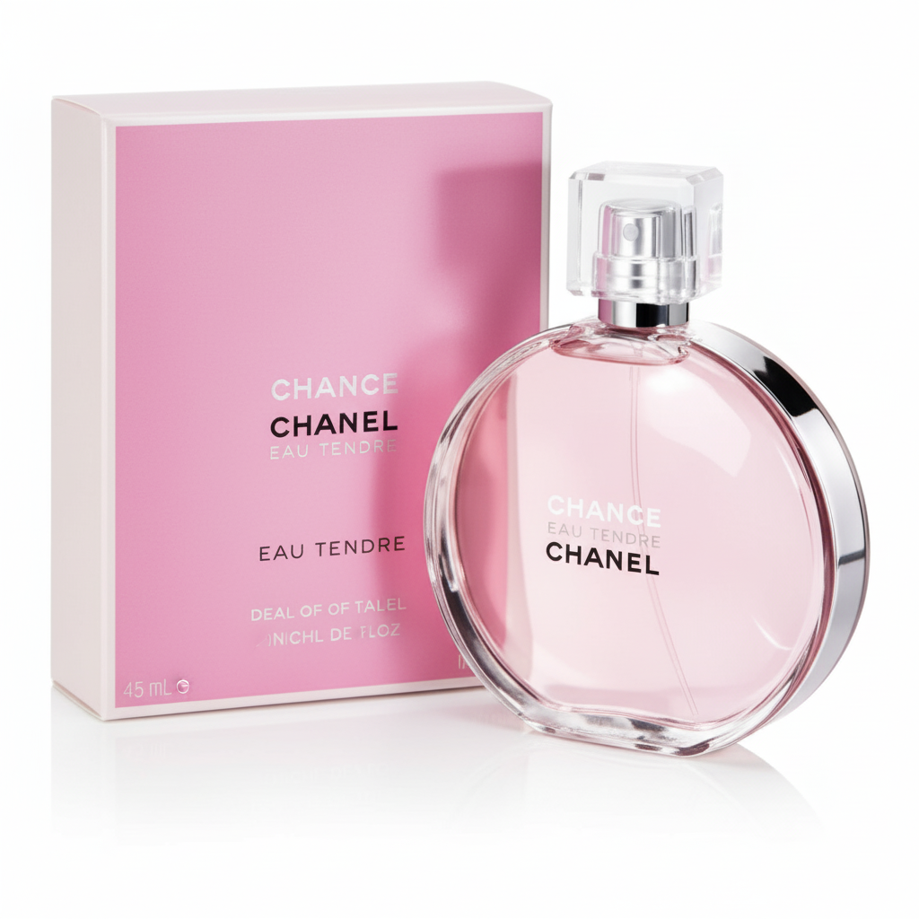 Chanel Chance Eau Tendre Frasco e Caixa