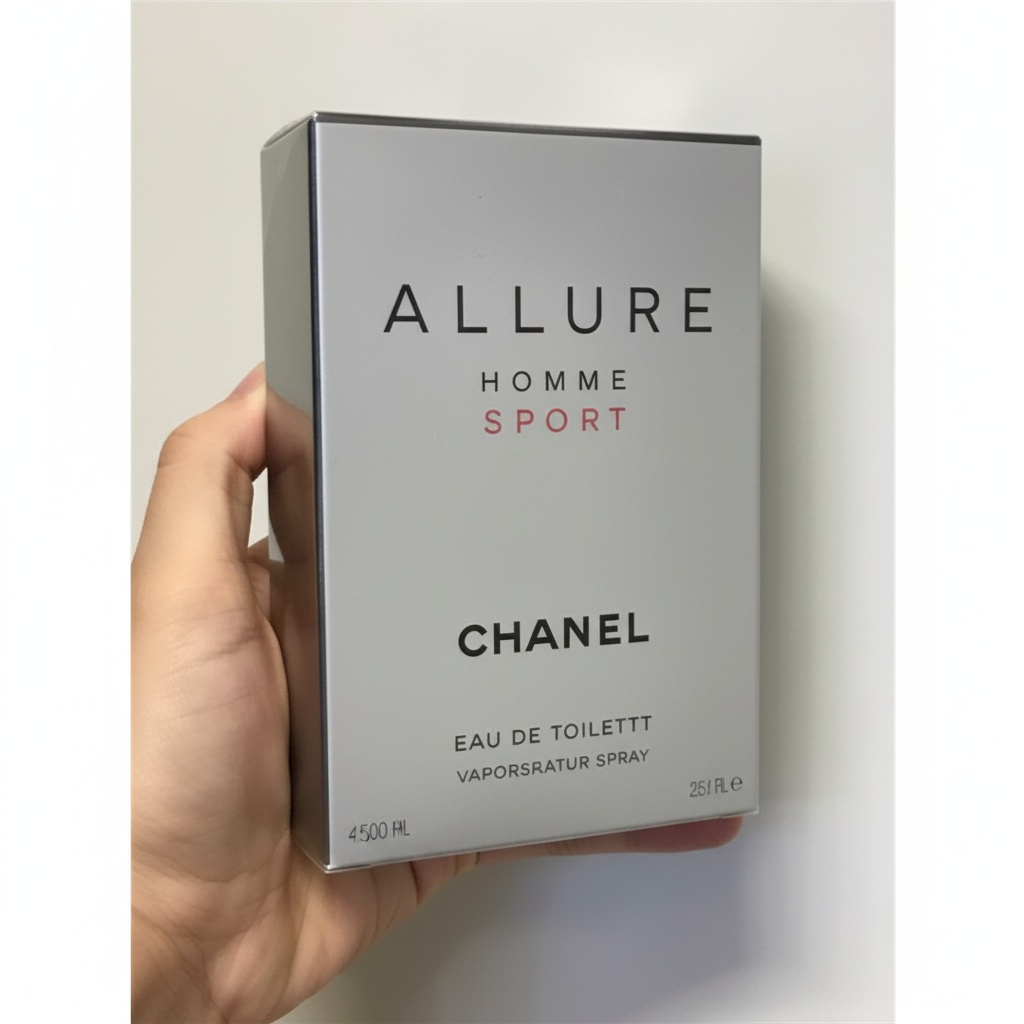 Chanel Allure Homme Sport Embalagem