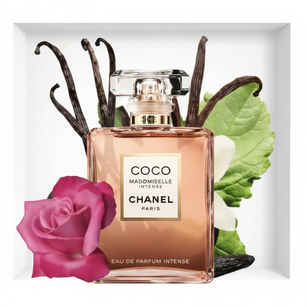 Chanel Coco Mademoiselle Intense com Elementos Decorativos
