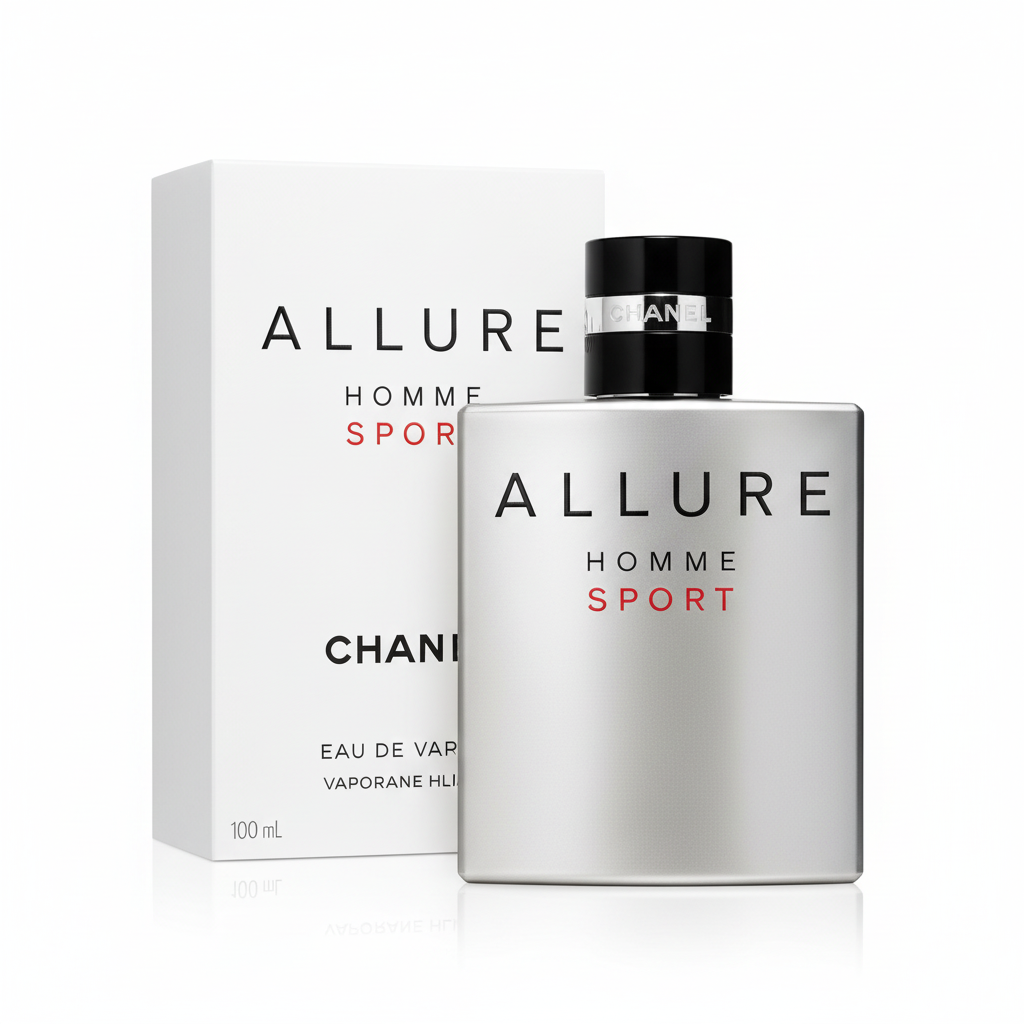 Chanel Allure Homme Sport Frasco e Caixa