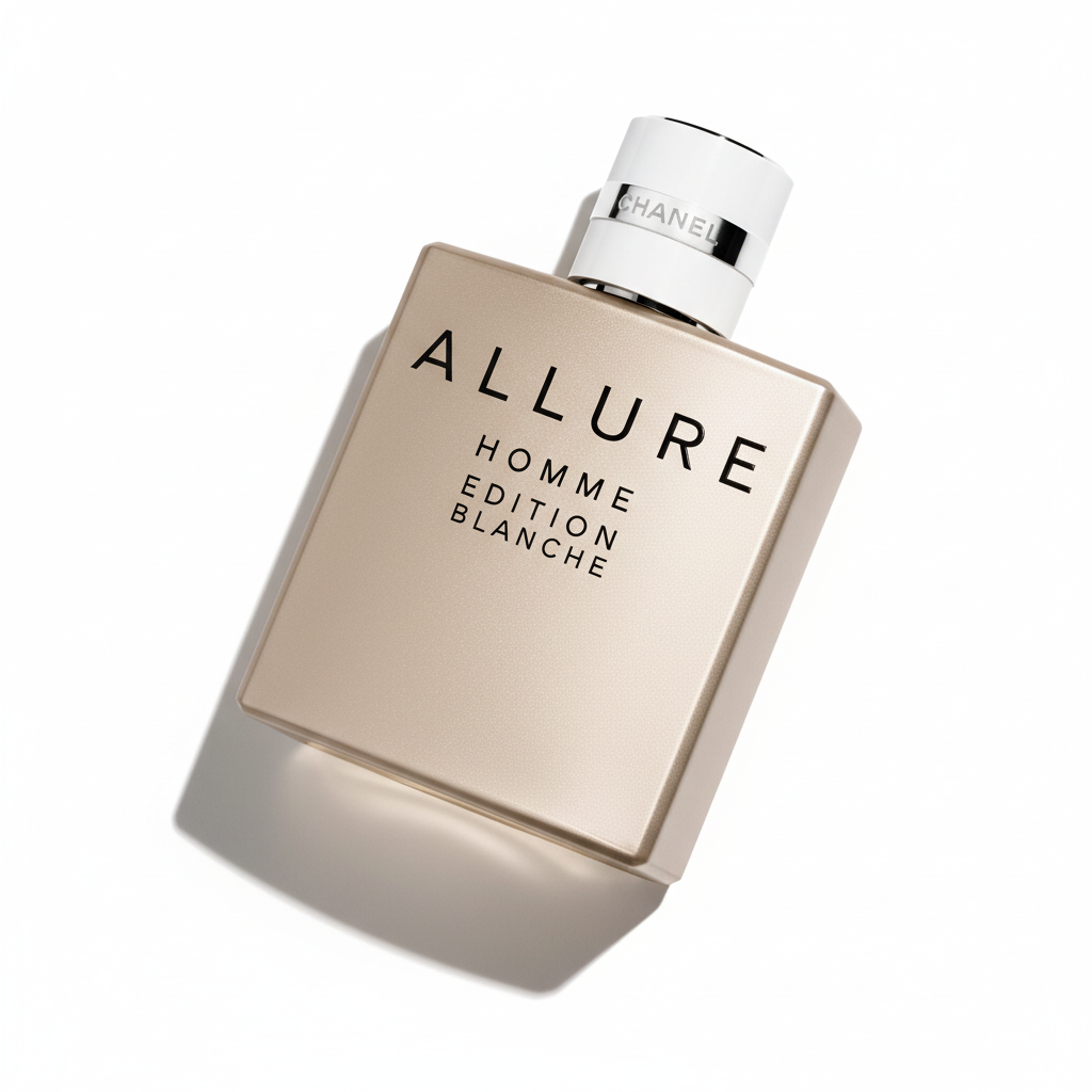 Chanel Allure Homme Edition Blanche Ângulo com Sombra